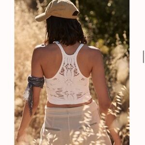 FP Happiness runs floral crop tank